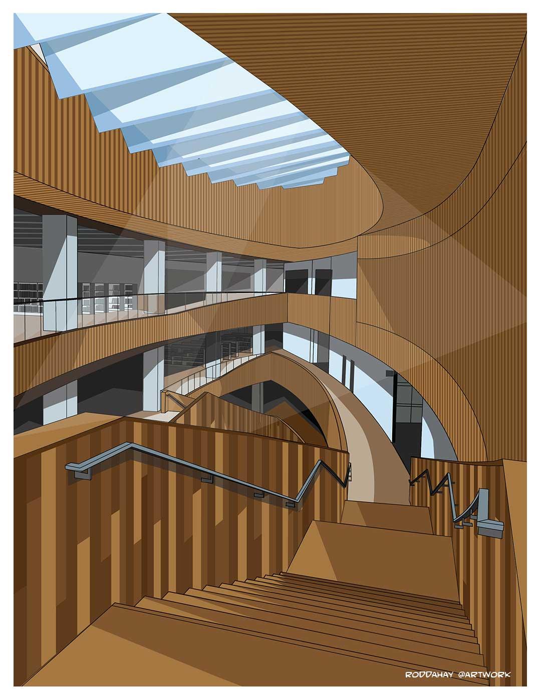 Exploring Perspective Design at the Calgary Public Library