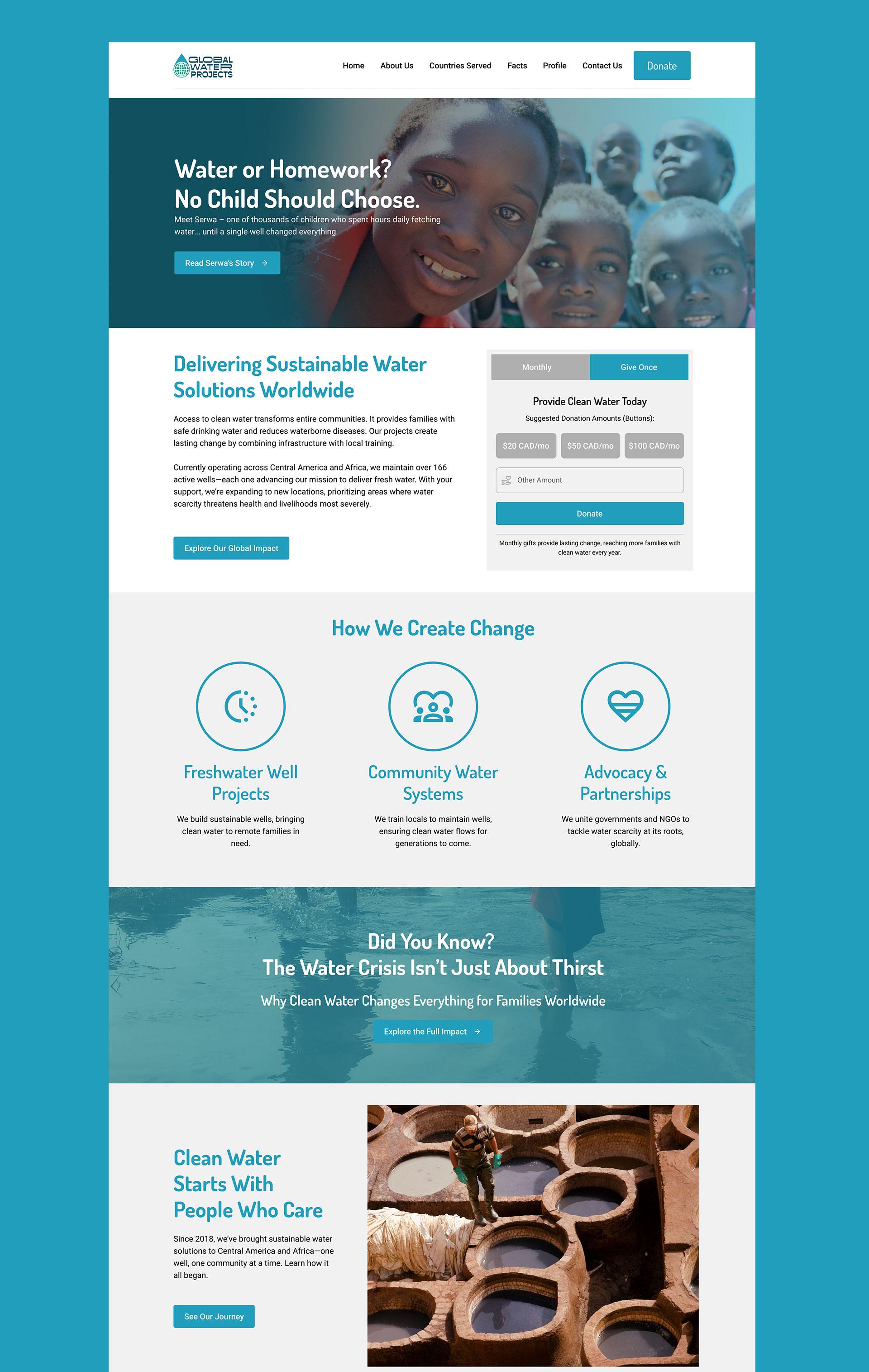 Home Page Design