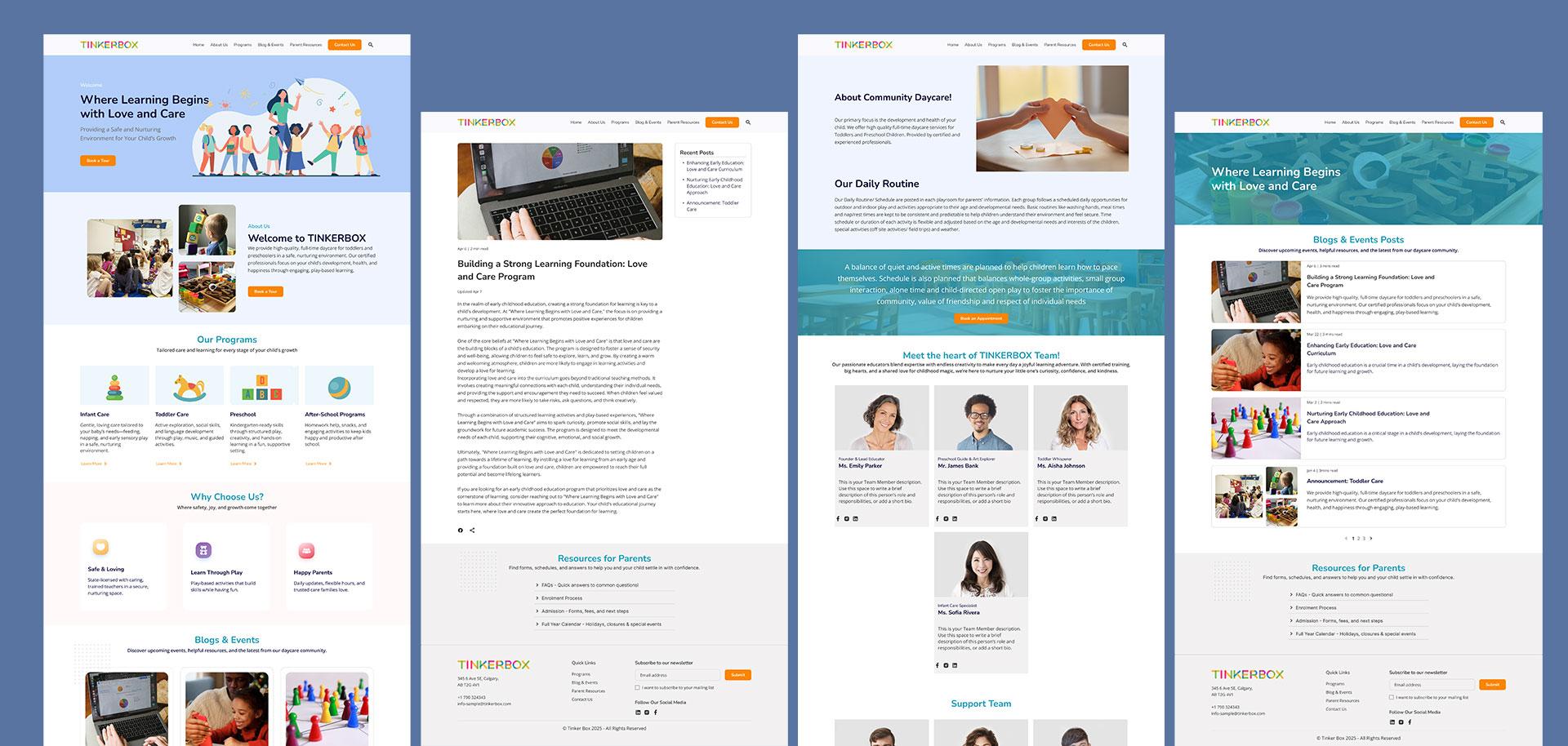 Sample List of Design